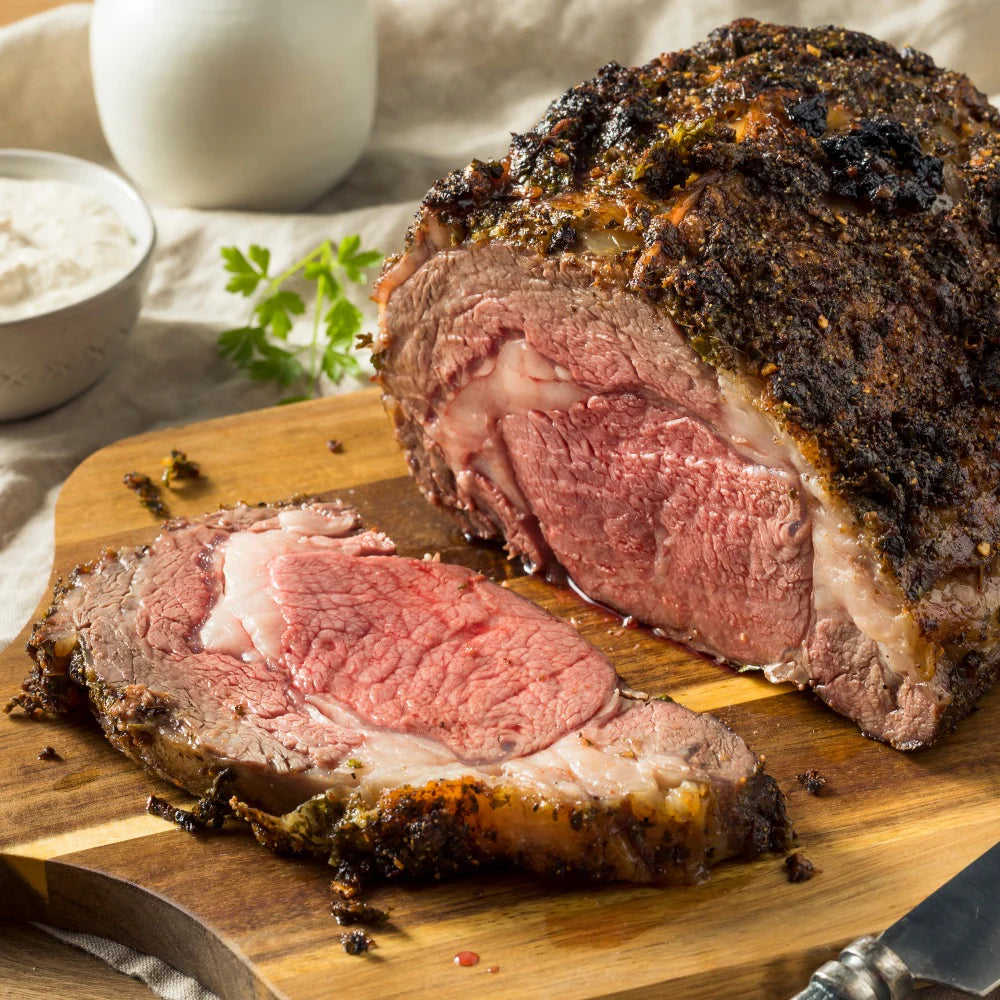 100% Grass Fed Bison Rib Eye Roast
